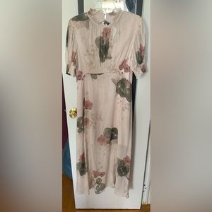 AllSaints Laverna Asago Midi Dress